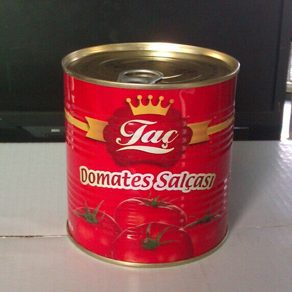 Pasta de tomate 800g×12 - Abertura fácil ou Tampa rígida opcional - pasta de tomate1-12