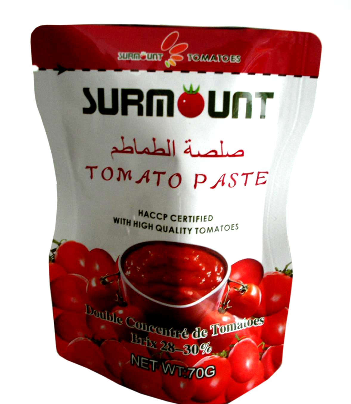 Saqueta Pasta de tomate 70g×25×4 - Suporte com cintura - pasta de tomate2-5