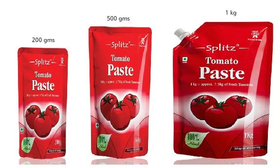 Tomate Ketchup Doypack - pasta de tomate 3-8