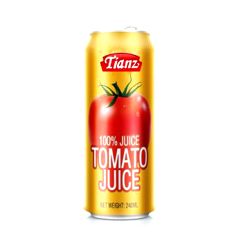 Suco de Tomate - 248ml×24 - Tampa Fácil de Abrir - Tomatojuice-01